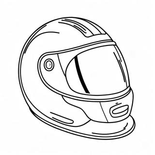 Cool Racing Helmet Coloring Page 33732-17862