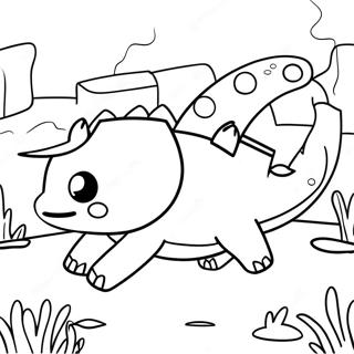 Minecraft Axolotl Coloring Page 33751-17874