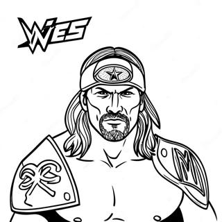 Wwe Coloring Page 33781-17900