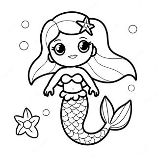 Lol Mermaid Coloring Page 33802-17906