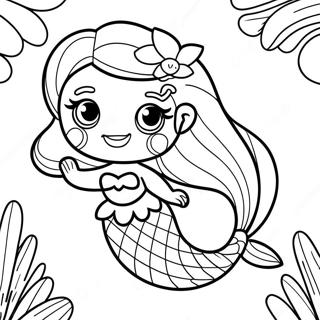 Lol Mermaid Coloring Page 33802-17908