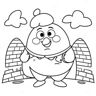 Humpty Dumpty Coloring Pages