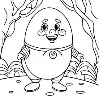 Humpty Dumpty Coloring Page 33812-17916