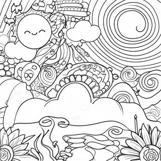 Night Sky Coloring Page 33832-17932