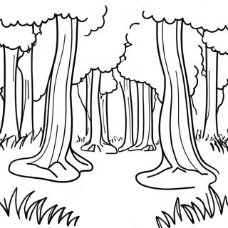 Moonlit Forest Coloring Page 33833-17933