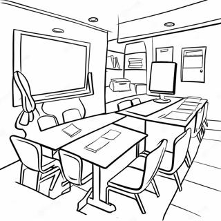 Creative 6th Grade Classroom Coloring Page 33883-17971