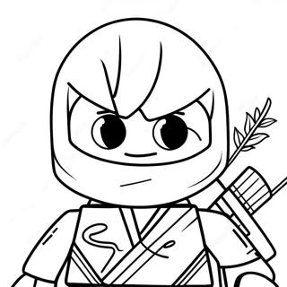 Cole Ninjago Coloring Pages