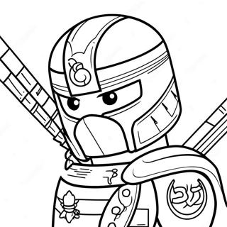 Cole Ninjago Coloring Page 33932-18008