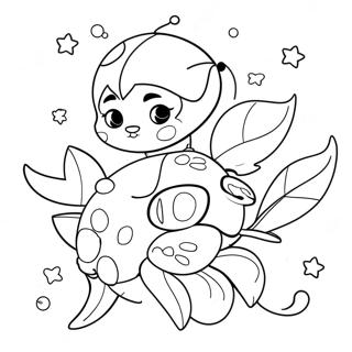 Ladybug And Cat Noir Coloring Page 33942-18015