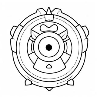 Spryzen Beyblade Coloring Page 33952-18023