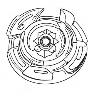 Dynamic Spryzen Beyblade In Action Coloring Page 33953-18026