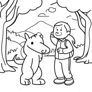 Outdoor Scavenger Hunt Coloring Page 33962-18031