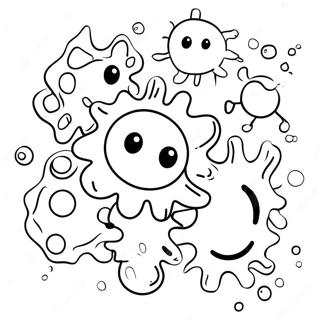 Germs Coloring Page 33972-18040