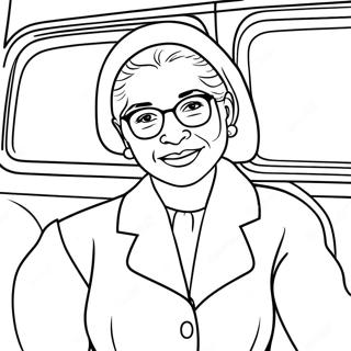 Rosa Parks Coloring Page 33992-18056