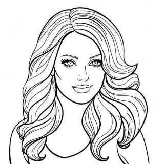 Realistic Hair Coloring Page 34022-18079