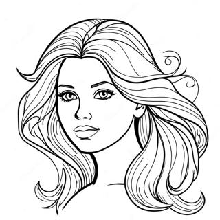 Realistic Hair Coloring Page 34022-28279