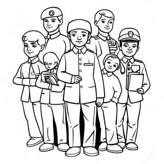 Odd Squad Agents In Action Coloring Page 34053-18107