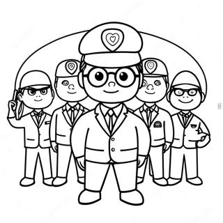 Odd Squad Agents In Action Coloring Page 34053-28305