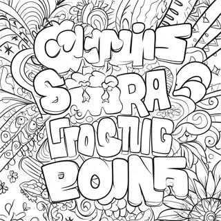 Inappropriate Swear Word Coloring Page 34082-28327