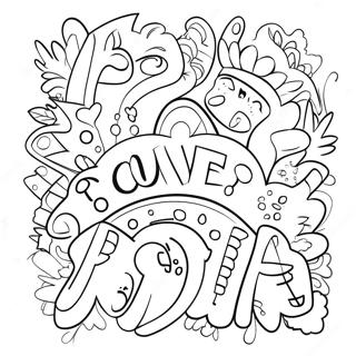 Funny Inappropriate Swear Words Coloring Page 34083-28330