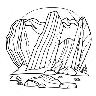 Geology Coloring Page 34092-18136