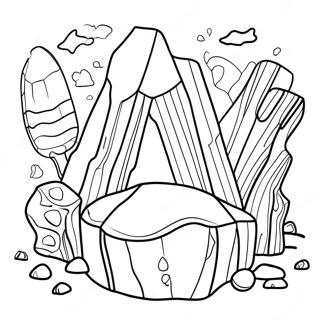 Geology Coloring Page 34092-28334