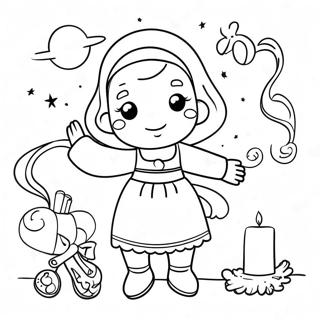 Nursery Rhyme Coloring Pages