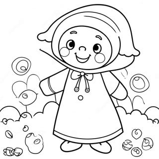 Nursery Rhyme Coloring Page 34112-28349