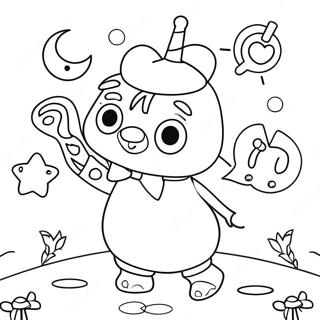 Nursery Rhyme Coloring Page 34112-28352