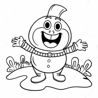 Colorful Humpty Dumpty Coloring Page 34113 28356