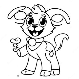 Mangle Character Coloring Page 34132-28365