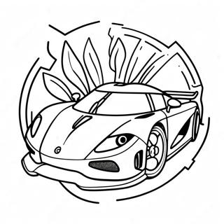 Koenigsegg Logo Coloring Page 34162-28390