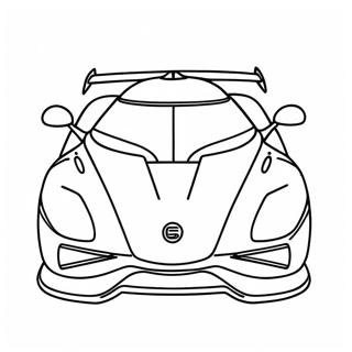 Koenigsegg Logo Coloring Page 34162-28391