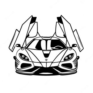 Koenigsegg Logo Coloring Page 34162-28392