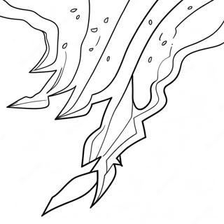 Bright Lightning Bolt Coloring Page 34173-28402