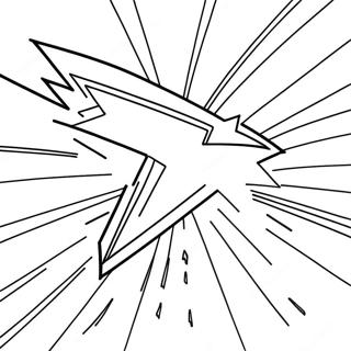 Bright Lightning Bolt Coloring Page 34173-28404