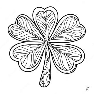 Shamrock Coloring Page 3419-2778