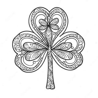 Shamrock Coloring Page 3419-2779