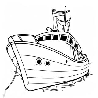 Boat Coloring Page 341-274