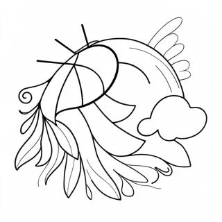 Wind Coloring Page 34222-28439