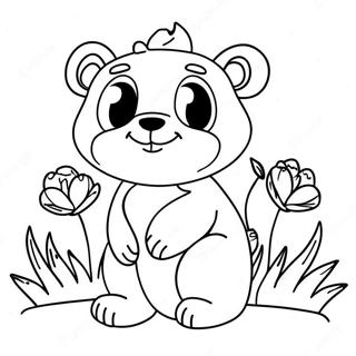 Funny Animal Coloring Page 34252-28462