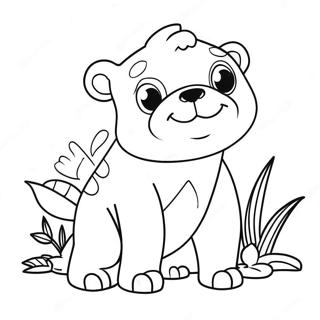 Funny Animal Coloring Page 34252-28463