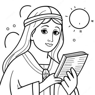 Bible Peace Coloring Page 34262-28471