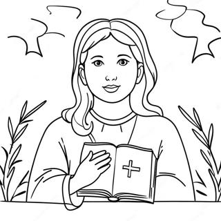 Bible Peace Coloring Page 34262-28472