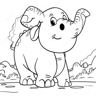 Jumbo Josh In Action Coloring Page 34303-28508