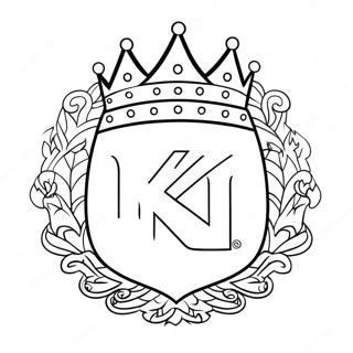 Sacramento Kings Logo Coloring Page 34323-28600