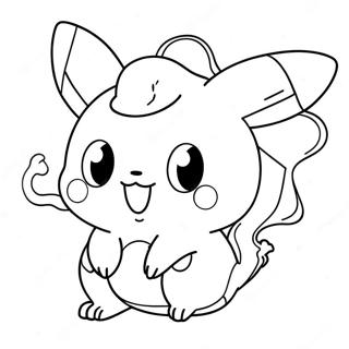 Cute Pokemon Coloring Page 34332-28601