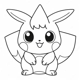 Cute Pokemon Coloring Page 34332-28602