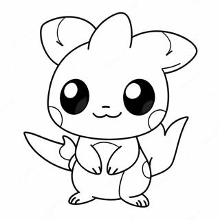 Cute Pokemon Coloring Page 34332-28604