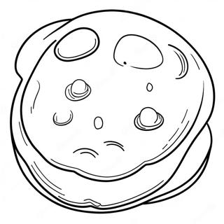 Chocolate Chip Cookie Coloring Page 34342-28534